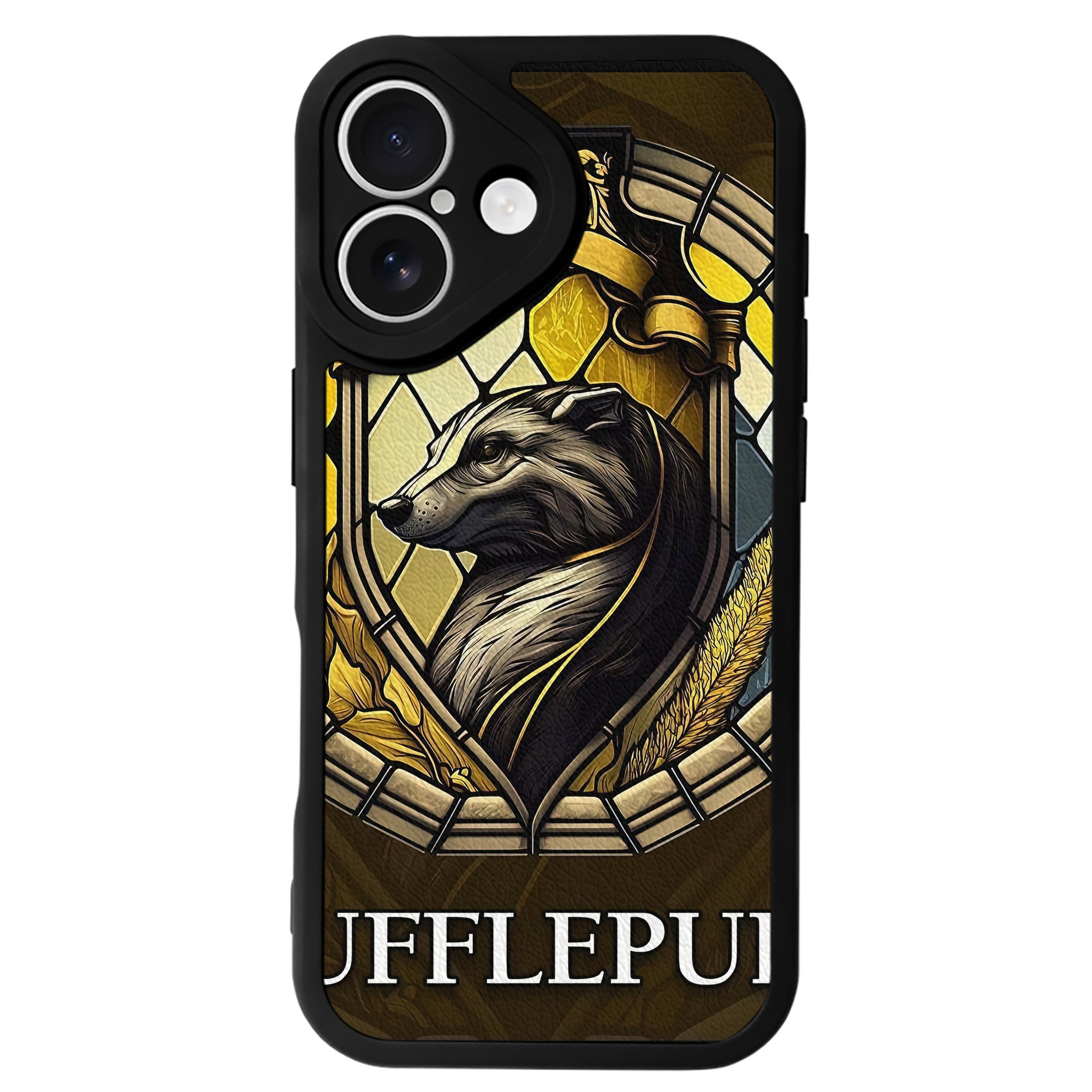 （画像用） Harry Potter ハリー・ポッターシリーズ 【iPhone 16シリーズ対応】シリコンスマホケース（レザー調） 材質：シリコン